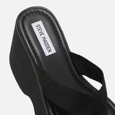 Steve Madden Women's Black GWEN Sandals | Steve Madden In Lebanon