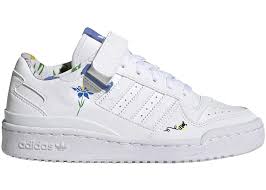 Adidas Women's White Forum Low J Sneaker | Adidas In Lebanon