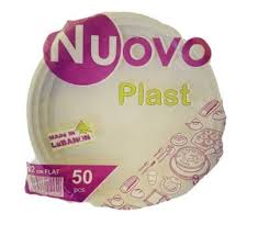 Nuovo Plast Plastic Plate  50Pcs
