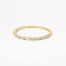 Macy's Women's Gold Narrow Ring with White Spinel |  Macy's In Lebanon