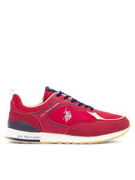 U.S. Polo Assn. Men's Red Tabry Sneakers
