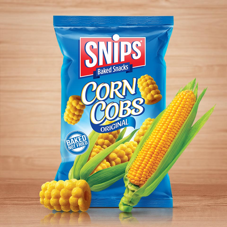 Snips Baked Corn Cobs Original 60g | Snips In Lebanon