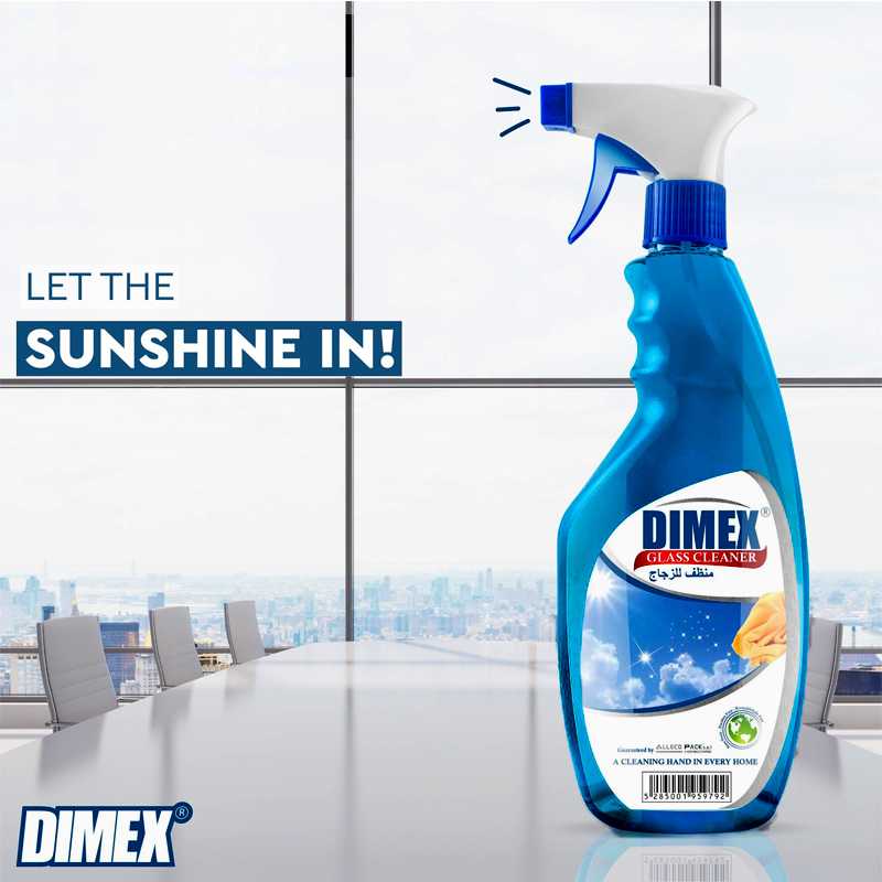 منظف ​​Dimex Glass 650 مل