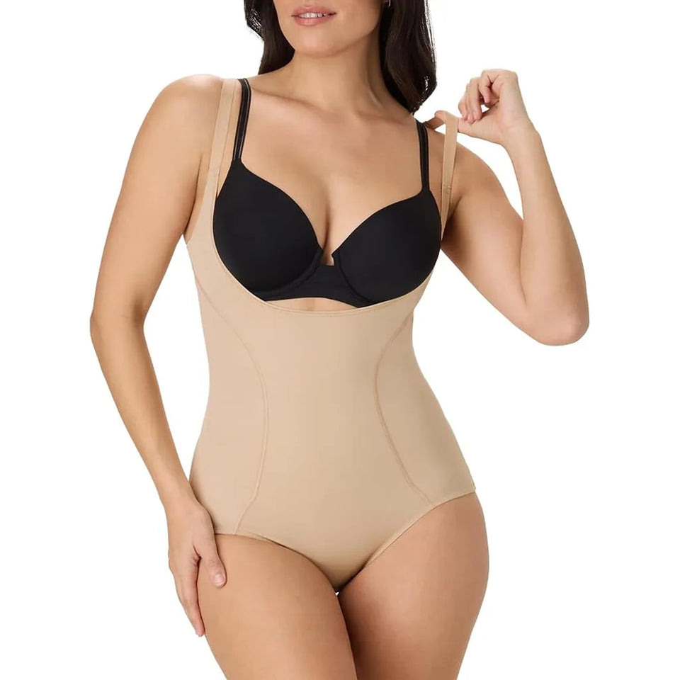 Maidenform Women's Beige Open Bust Shapewear