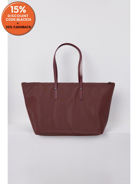 Big Dart Women's Burgundy Large Tote Bag | Big Dart In Lebanon
