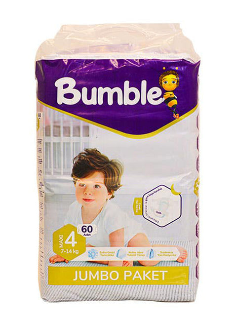 Bumble Baby Diaper Jumbo Paket Size:4 (7-18kg)
