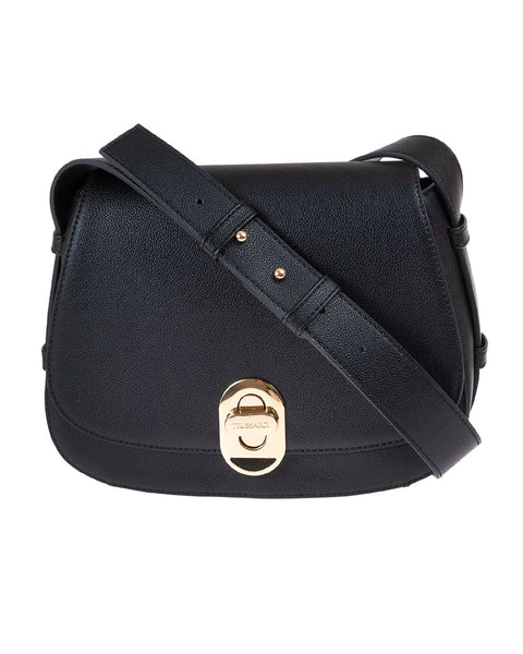 Trussardi Women's Black Shoulder Bag | Trussardi In Lebanon
