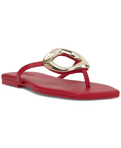 I.N.C. International Concepts Women's Red Yadira Flat Slipper | I.N.C. International Concepts In Lebanon