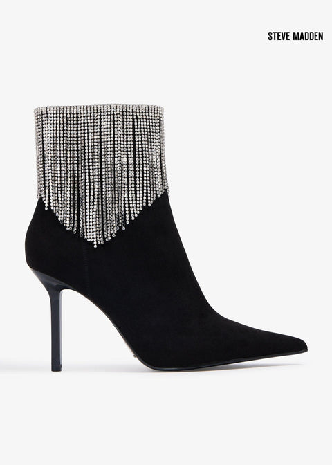 Steve Madden Women's Black Influx Heeled Boots |Steve Madden in Lebanon