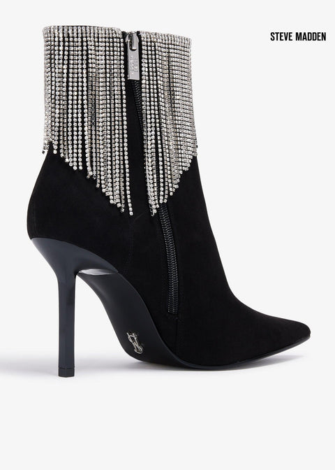Steve Madden Women's Black Influx Heeled Boots |Steve Madden in Lebanon