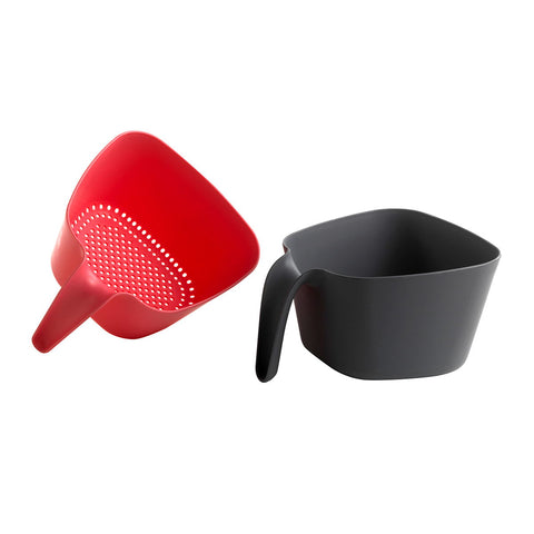 Gondol Double Strainer With Handle and Container | Gondol In Lebanon