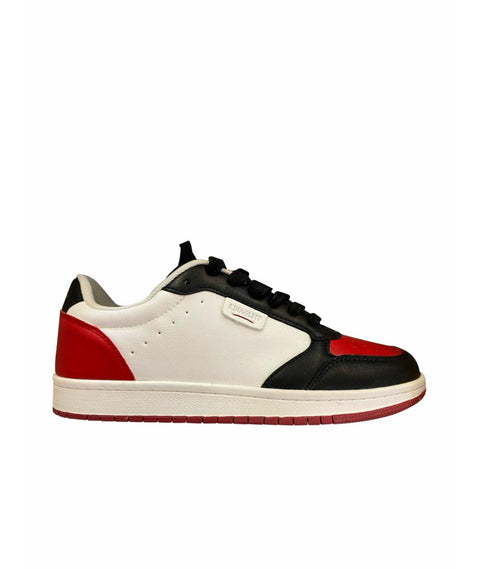 Trussardi Unisex Black-Red Dunk Mix Sneakers | Trussardi in Lebanon