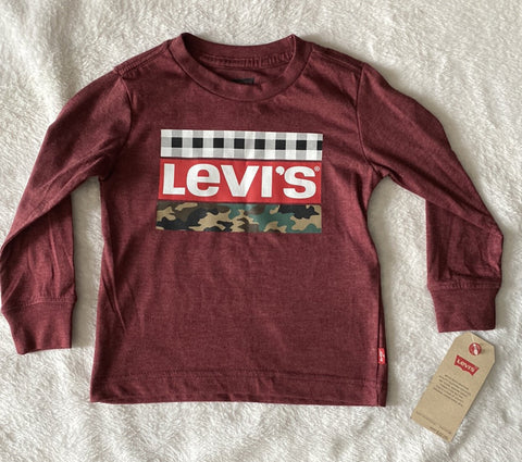 Levi's Boy's Burgundy Sweatshirt ABFK271 shr