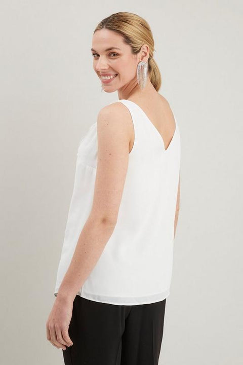 Wallis Women's White Blouse BYY01106 FE1152(SHR)
