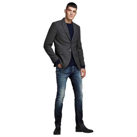 Jack & Jones Men's Dark Grey Premium Colton Hawk Slim Fit Blazer | Jack & Jones In Lebanon