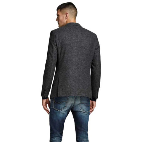 Jack & Jones Men's Dark Grey Premium Colton Hawk Slim Fit Blazer | Jack & Jones In Lebanon