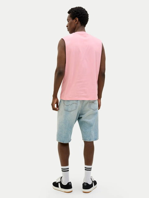 Jack & Jones Men's Pink Sleeveless Tank Top | Jack & Jones in Lebanon