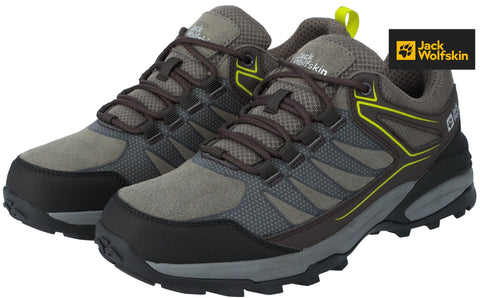 Jack Wolfskin Boy's Grey Cross Trail Low K|Jack Wolfskin in Lebanon