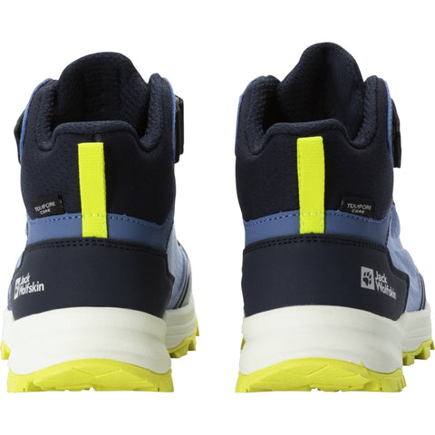 Jack Wolfskin Boy's Navy Cyrox Texapore Mid K  |Jack Wolfskin in Lebanon