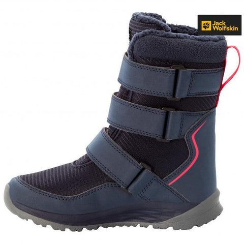 Jack Wolfskin Girl's Navy Blue Polar Texapore High VC K Boots |Jack Wolfskin in Lebanon
