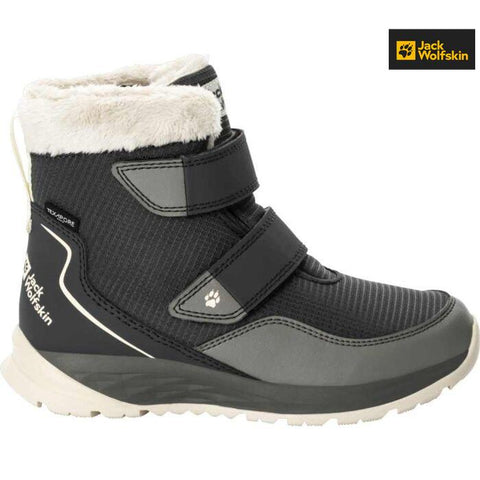 Jack Wolfskin Boy's Grey Polar Wolf Texapore Mid VC K Boots |Jack Wolfskin in Lebanon
