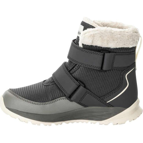 Jack Wolfskin Boy's Grey Polar Wolf Texapore Mid VC K Boots |Jack Wolfskin in Lebanon