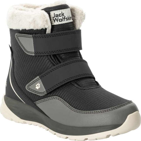 Jack Wolfskin Boy's Grey Polar Wolf Texapore Mid VC K Boots |Jack Wolfskin in Lebanon