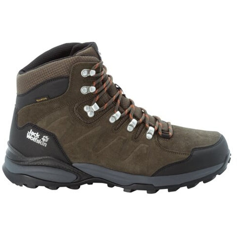 Jack Wolfskin Men's Olive Green Refugio Texapore Mid M Boots |Jack Wolfskin in Lebanon