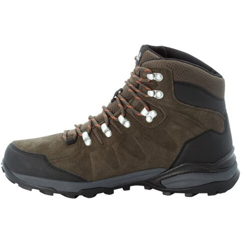 Jack Wolfskin Men's Olive Green Refugio Texapore Mid M Boots |Jack Wolfskin in Lebanon