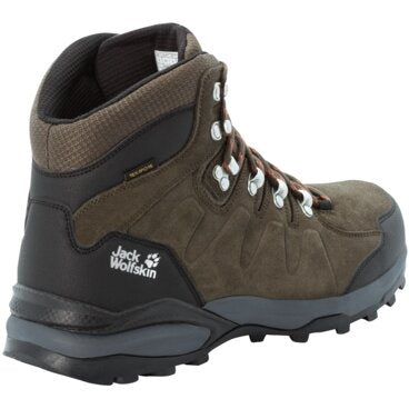Jack Wolfskin Men's Olive Green Refugio Texapore Mid M Boots |Jack Wolfskin in Lebanon
