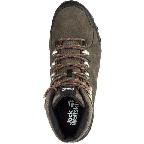 Jack Wolfskin Men's Olive Green Refugio Texapore Mid M Boots |Jack Wolfskin in Lebanon