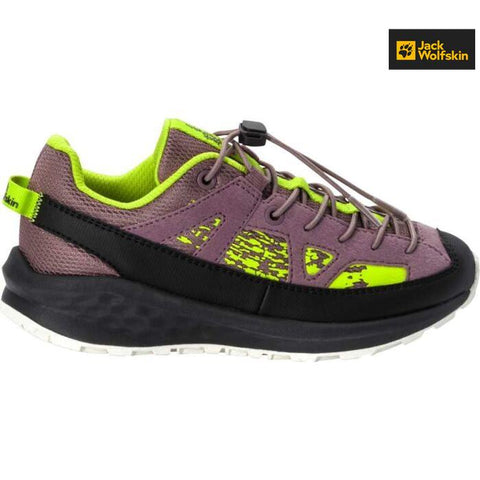 Jack Wolfskin Girl's Purple Wild Low K Sneakers |Jack Wolfskin in Lebanon