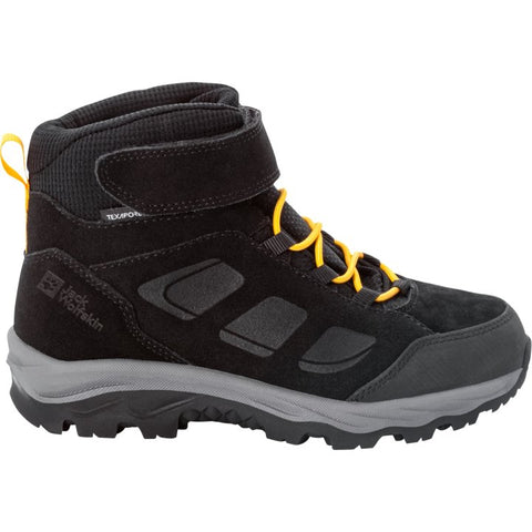 Jack Wolfskin Kid's Black Vojo LT Texapore Mid K Boots |Jack Wolfskin in Lebanon