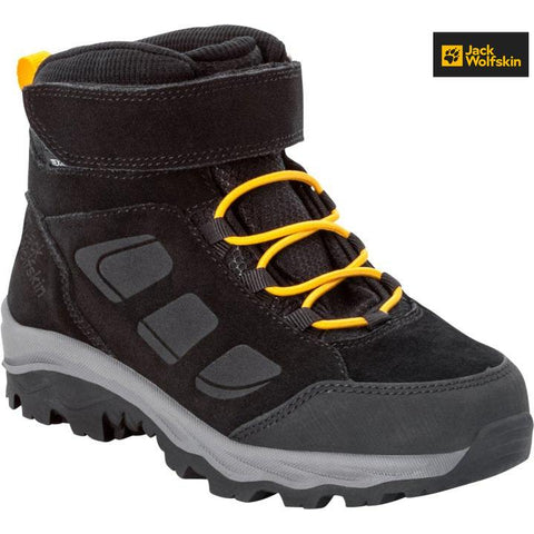 Jack Wolfskin Kid's Black Vojo LT Texapore Mid K Boots |Jack Wolfskin in Lebanon