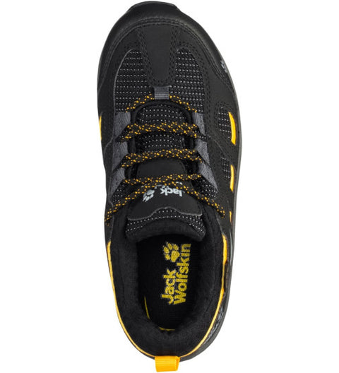 Jack Wolfskin Boy's Black Vojo Texapore Low K Sneakers |Jack Wolfskin in Lebanon