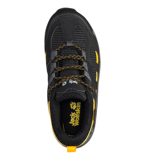 Jack Wolfskin Boy's Black Vojo Texapore Low K Sneakers |Jack Wolfskin in Lebanon