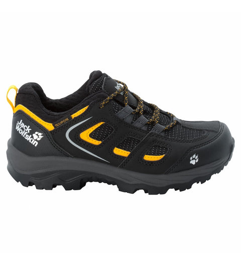 Jack Wolfskin Boy's Black Vojo Texapore Low K Sneakers |Jack Wolfskin in Lebanon