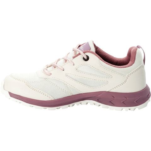 Jack Wolfskin Girl's White Woodland Texapore Low K Sneakers |Jack Wolfskin in Lebanon