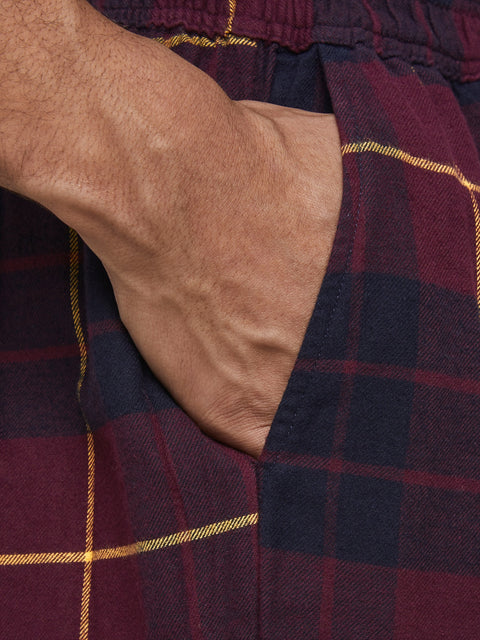 Jack & Jones Men's Multicolor Checkered Pajama Pant |Jack & Jones In Lebanon
