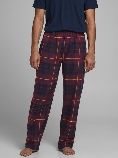 Jack & Jones Men's Multicolor Checkered Pajama Pant |Jack & Jones In Lebanon