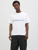 Jack & Jones Men's White  Graphic T-Shirt | Jack & Jones in Lebanon