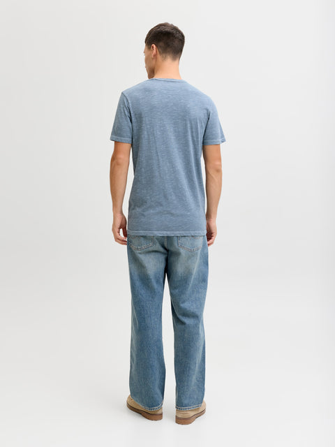 Jack & Jones Men's Blue/Blue Mirage Melange T-Shirt | Jack & Jones In Lebanon