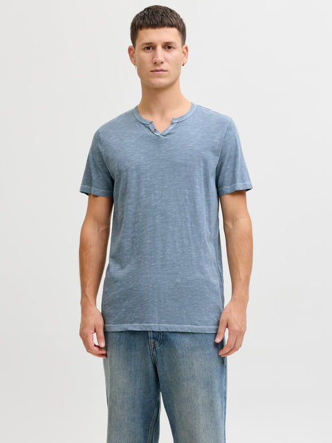 Jack & Jones Men's Blue/Blue Mirage Melange T-Shirt | Jack & Jones In Lebanon
