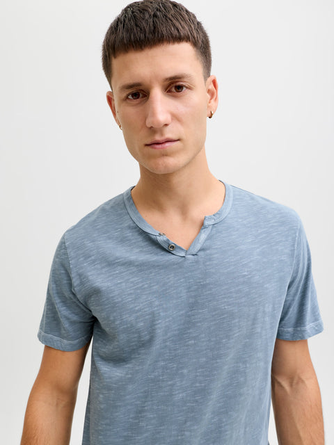Jack & Jones Men's Blue/Blue Mirage Melange T-Shirt | Jack & Jones In Lebanon