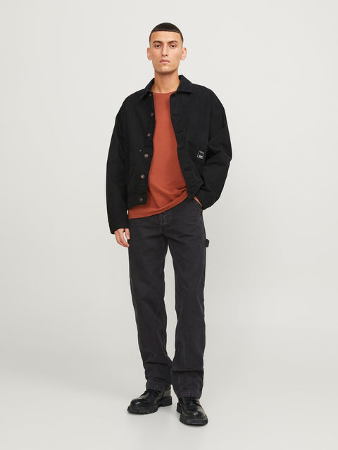 Jack & Jones Men's Black  Herren Jjieddie Jeans | Jack & Jones In Lebanon