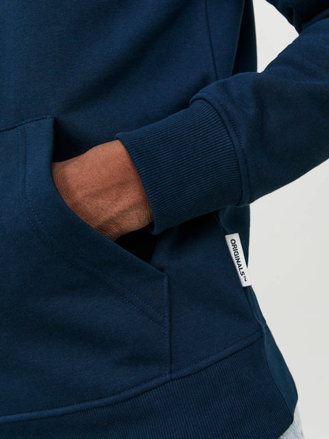Jack & Jones Men's Navy Logo Printed Hoodie | Jack & Jones In Lebanon