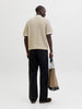 Jack & Jones Men's Beige Knitted polo T-Shirt | Jack & Jones In Lebanon