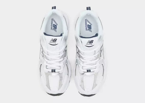New Balance Boy's White Silver 530 Junior Sneakers | New Balance In Lebanon