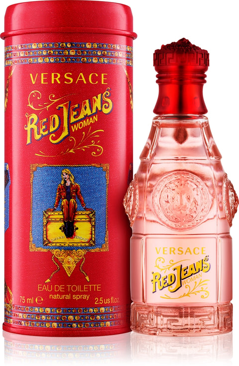 Versace Women's Red Jeans Eau De Toilette Natural Spray 75ml | Versace In Lebanon