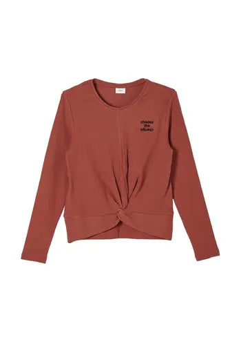 S.Oliver Girl's Coral Crew Neck Blouse |S.Oliver In Lebanon